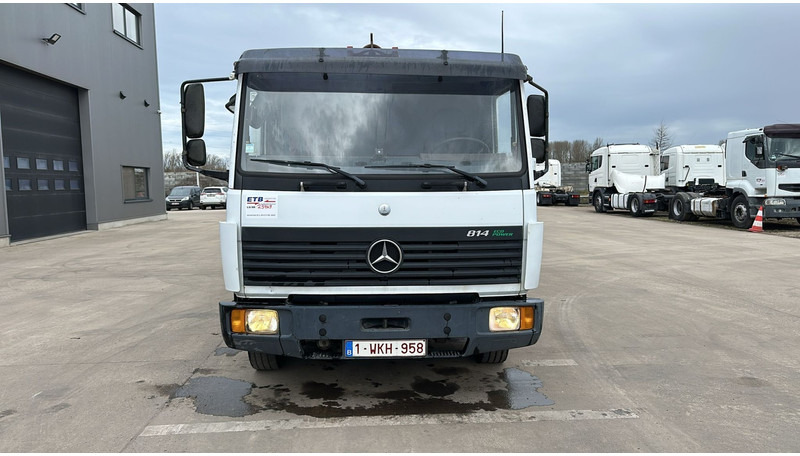 Mercedes-Benz SK 814 (BELGIAN TRUCK / HOOK / PERFECT CONDITION !!! / WITH CONTAINER / 363000 KM !!!! ) - Caminhão polibenne: foto 3 Mercedes-Benz SK 814 (BELGIAN TRUCK / HOOK / PERFECT CONDITION !!! / WITH CONTAINER / 363000 KM !!!! ) - Caminhão polibenne: foto 3