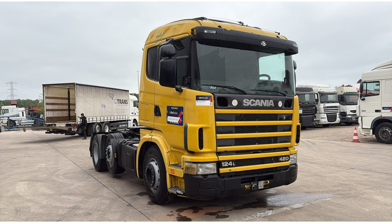 Scania 124-420 (6X2 / 8 TYRES / ORIGINAL TRACTOR UNIT / FRONT STEEL) - Tractor: foto 3 Scania 124-420 (6X2 / 8 TYRES / ORIGINAL TRACTOR UNIT / FRONT STEEL) - Tractor: foto 3