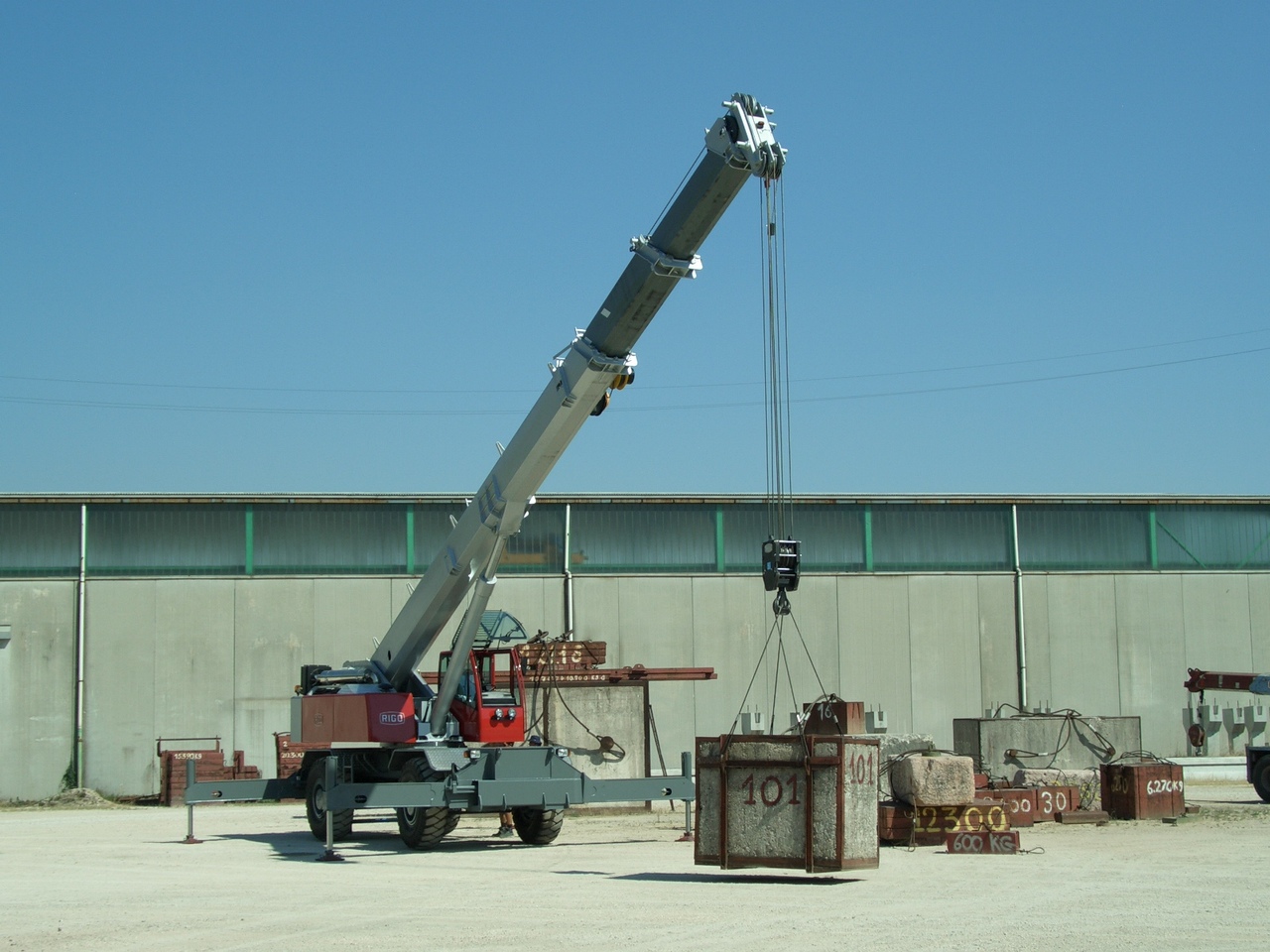 Grua de estaleiro nuevo Rigo RT 500: foto 6