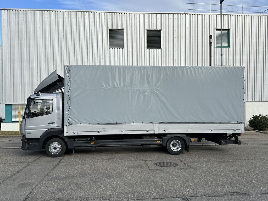 Mercedes-Benz Atego 823L Pritsche 7,2m LBW Klima Automatik - Furgão de toldo: foto 4 Mercedes-Benz Atego 823L Pritsche 7,2m LBW Klima Automatik - Furgão de toldo: foto 4