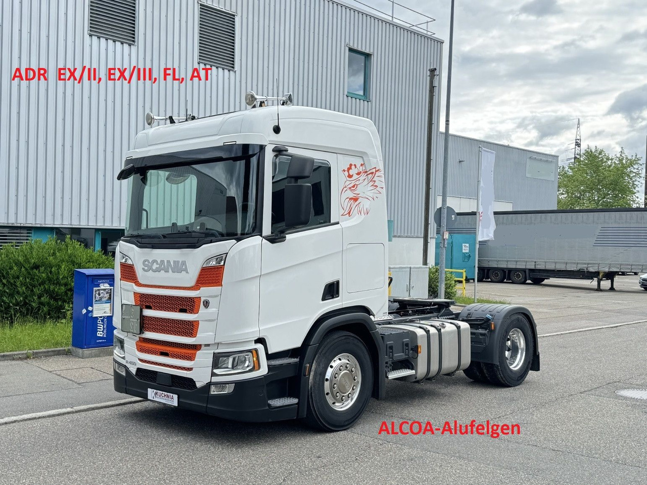Scania R 450 ADR FL AT EX/II EX/III Retarder Alcoa TOP - Tractor: foto 1 Scania R 450 ADR FL AT EX/II EX/III Retarder Alcoa TOP - Tractor: foto 1