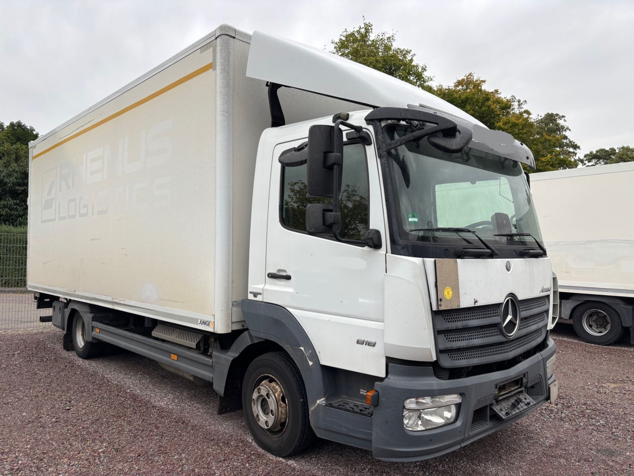 Mercedes-Benz Atego 818L, Euro-6, Klima, LBW - Caminhão furgão: foto 2 Mercedes-Benz Atego 818L, Euro-6, Klima, LBW - Caminhão furgão: foto 2