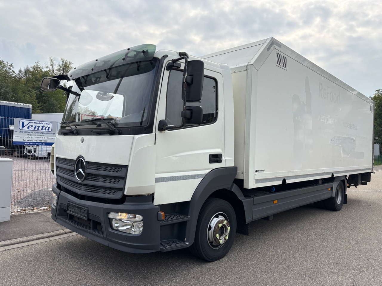 Mercedes-Benz Atego III 1223L, Euro-6, Klima, LBW - Caminhão furgão: foto 1 Mercedes-Benz Atego III 1223L, Euro-6, Klima, LBW - Caminhão furgão: foto 1