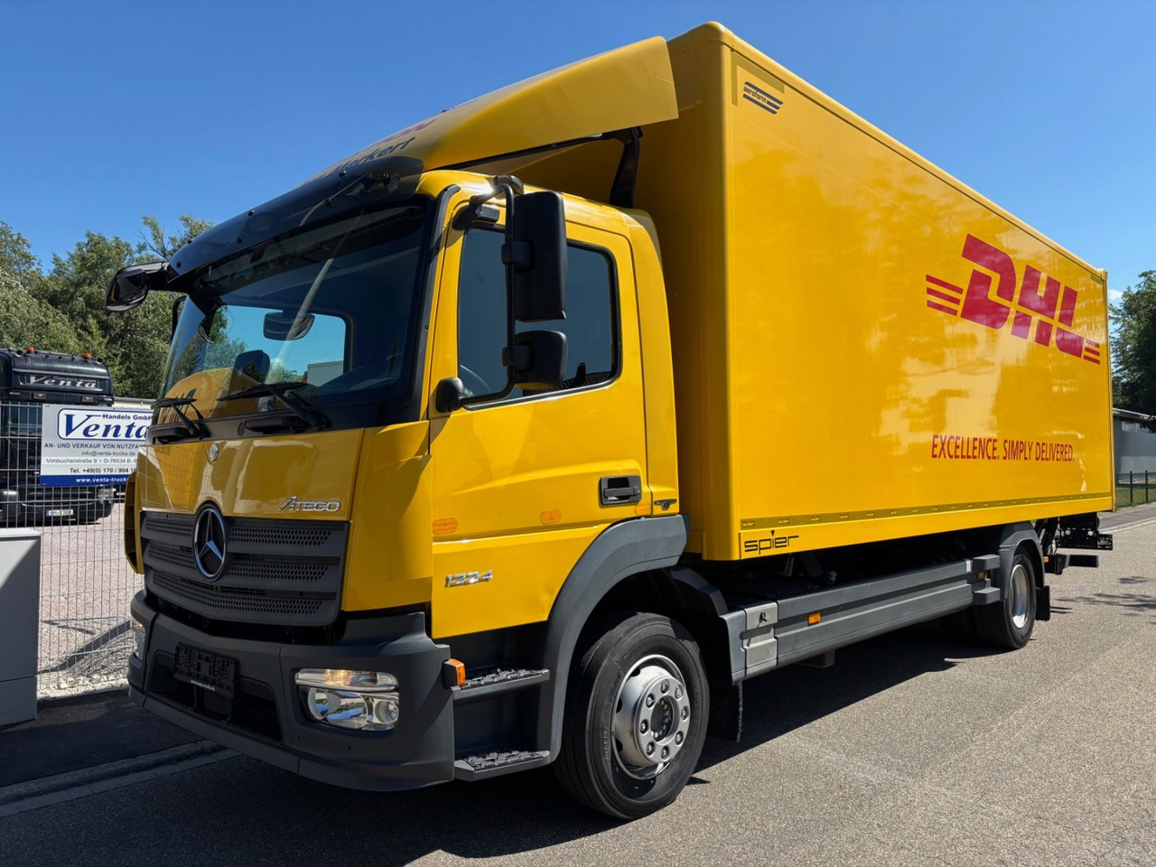 Mercedes-Benz Atego III 1224L, Euro-6, Klima, LBW - Caminhão furgão: foto 1 Mercedes-Benz Atego III 1224L, Euro-6, Klima, LBW - Caminhão furgão: foto 1