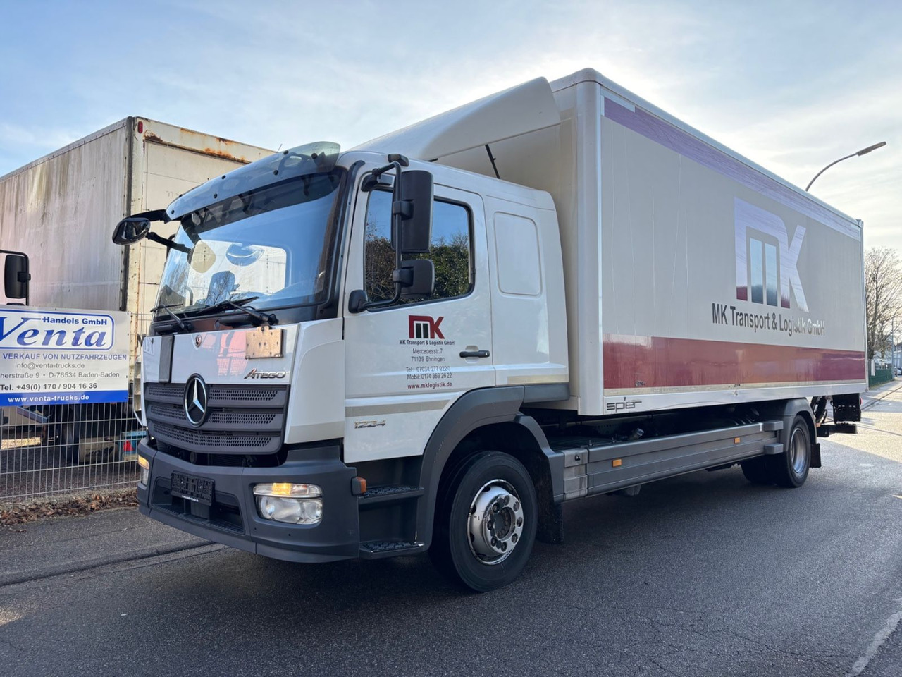 Mercedes-Benz Atego III 1224L, Euro-6, Klima, LBW - Caminhão furgão: foto 1 Mercedes-Benz Atego III 1224L, Euro-6, Klima, LBW - Caminhão furgão: foto 1