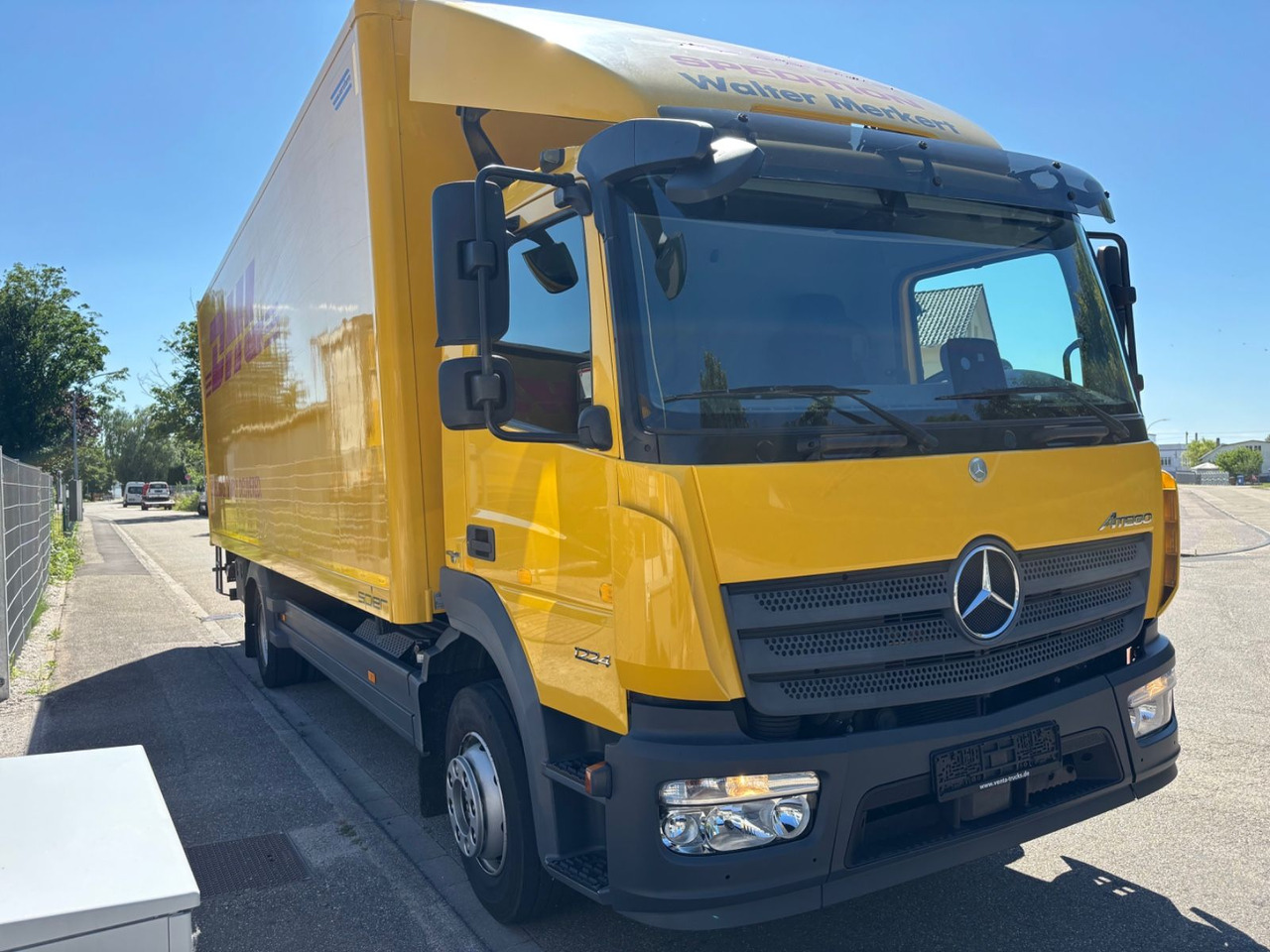 Mercedes-Benz Atego III 1224L, Euro-6, Klima, LBW - Caminhão furgão: foto 3 Mercedes-Benz Atego III 1224L, Euro-6, Klima, LBW - Caminhão furgão: foto 3