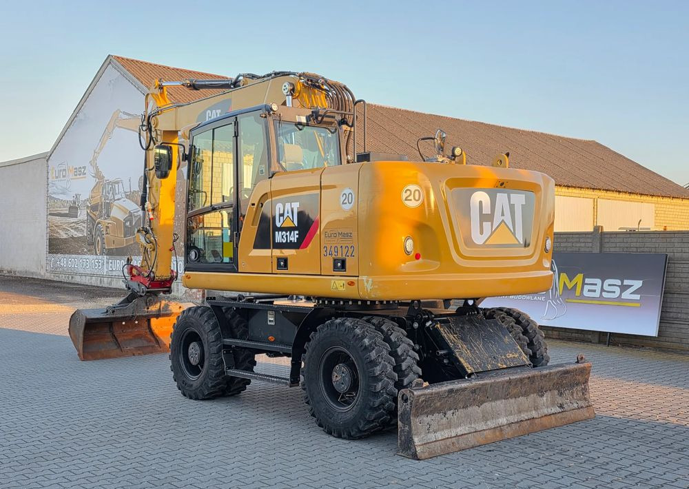 Caterpillar M314F, 2018 ROK, 4200 MTH, 2 ŁYŻKI - Escavadeira de rodas: foto 3 Caterpillar M314F, 2018 ROK, 4200 MTH, 2 ŁYŻKI - Escavadeira de rodas: foto 3