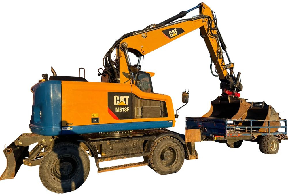 Caterpillar M318F, 2018 ROK, PODPORY + PŁUG, ROTOTILT - Escavadeira de rodas: foto 4 Caterpillar M318F, 2018 ROK, PODPORY + PŁUG, ROTOTILT - Escavadeira de rodas: foto 4