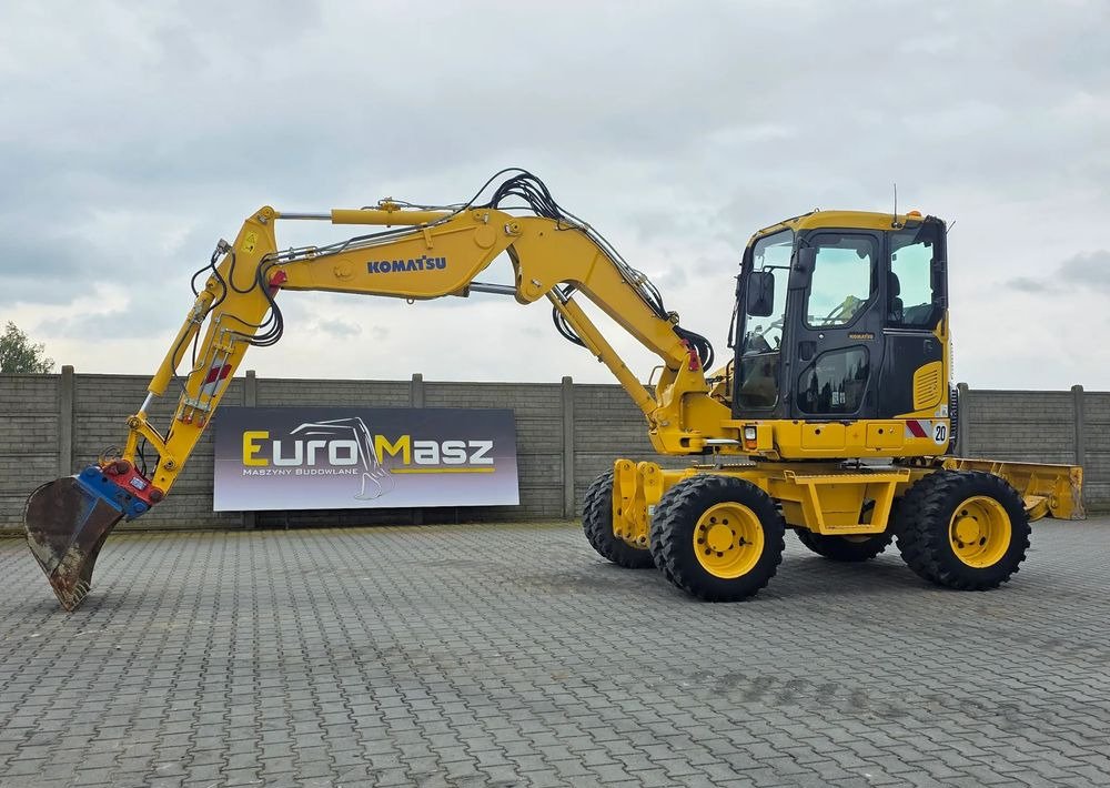 Komatsu PW 98MR-8, 2017 ROK, 5200 MTH, BEZ DPF i ADBLUE - Escavadeira de rodas: foto 1 Komatsu PW 98MR-8, 2017 ROK, 5200 MTH, BEZ DPF i ADBLUE - Escavadeira de rodas: foto 1