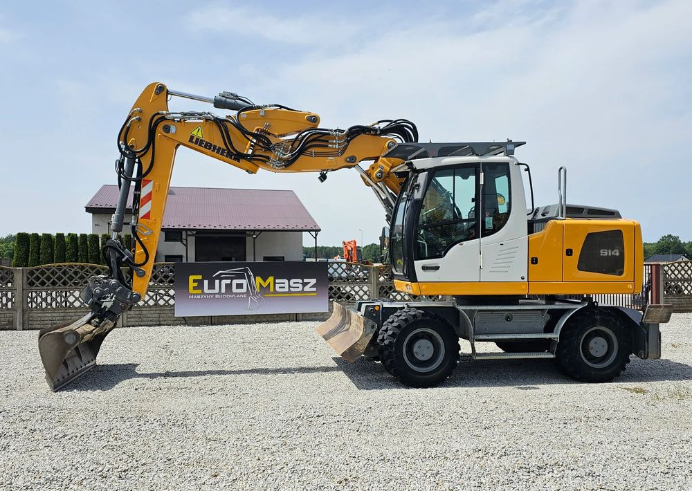 Escavadeira de rodas Liebherr A 914 Litronic, 2016 ROK, 4300 MTH: foto 1