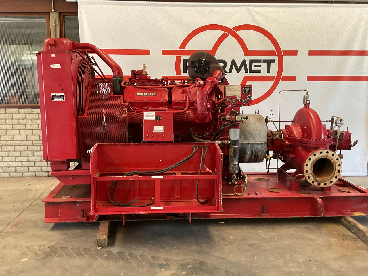 Caterpillar 3412, power unit/waterpump (1) - Bomba de água: foto 1 Caterpillar 3412, power unit/waterpump (1) - Bomba de água: foto 1