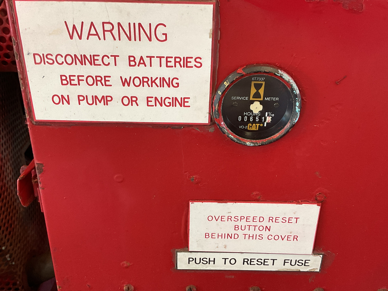 Caterpillar 3412, power unit/waterpump (1) - Bomba de água: foto 3 Caterpillar 3412, power unit/waterpump (1) - Bomba de água: foto 3