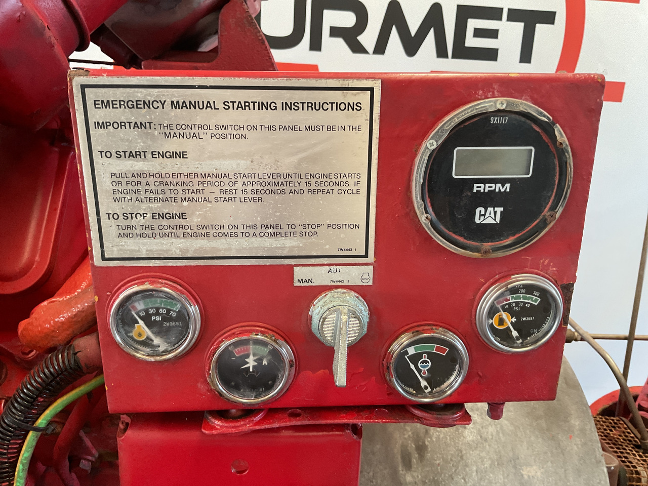 Caterpillar 3412, power unit/waterpump (2) - Bomba de água: foto 3 Caterpillar 3412, power unit/waterpump (2) - Bomba de água: foto 3