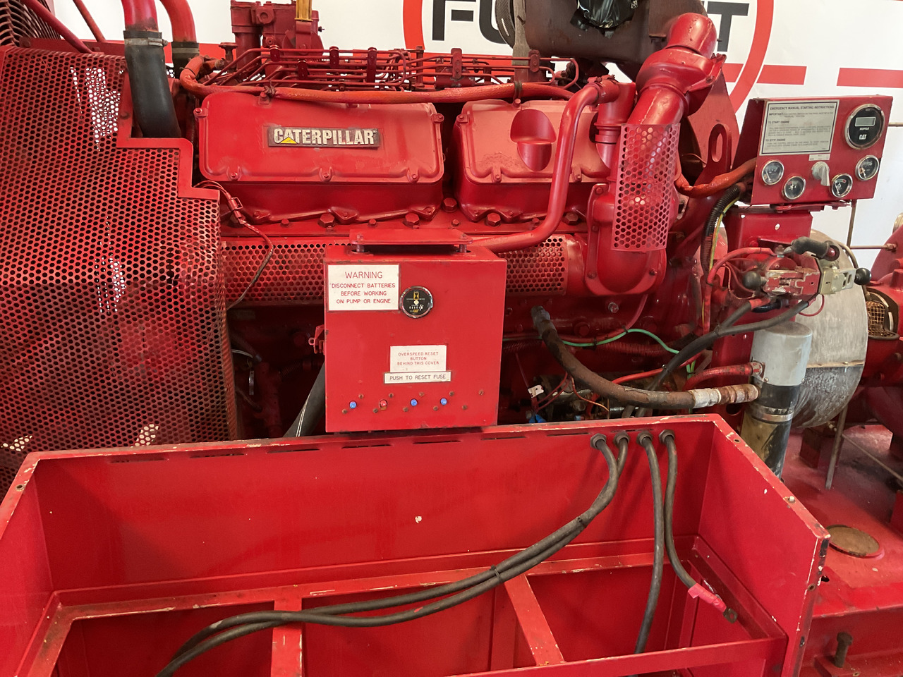 Caterpillar 3412, power unit/waterpump (2) - Bomba de água: foto 5 Caterpillar 3412, power unit/waterpump (2) - Bomba de água: foto 5