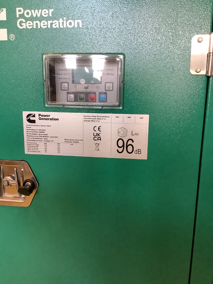 Cummins C22D5Q. 22KVA Generator. Brand new. - Gerador elétrico: foto 5 Cummins C22D5Q. 22KVA Generator. Brand new. - Gerador elétrico: foto 5