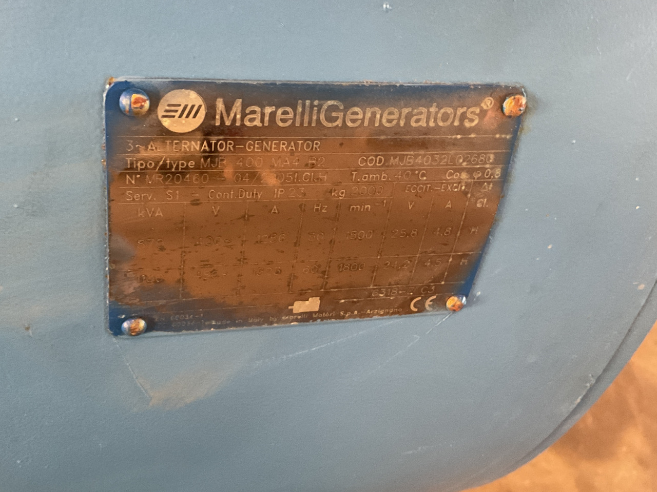 MTU 16V2000, 900KVA generatorset. Like brand new. Low standby hours - Gerador elétrico: foto 5 MTU 16V2000, 900KVA generatorset. Like brand new. Low standby hours - Gerador elétrico: foto 5