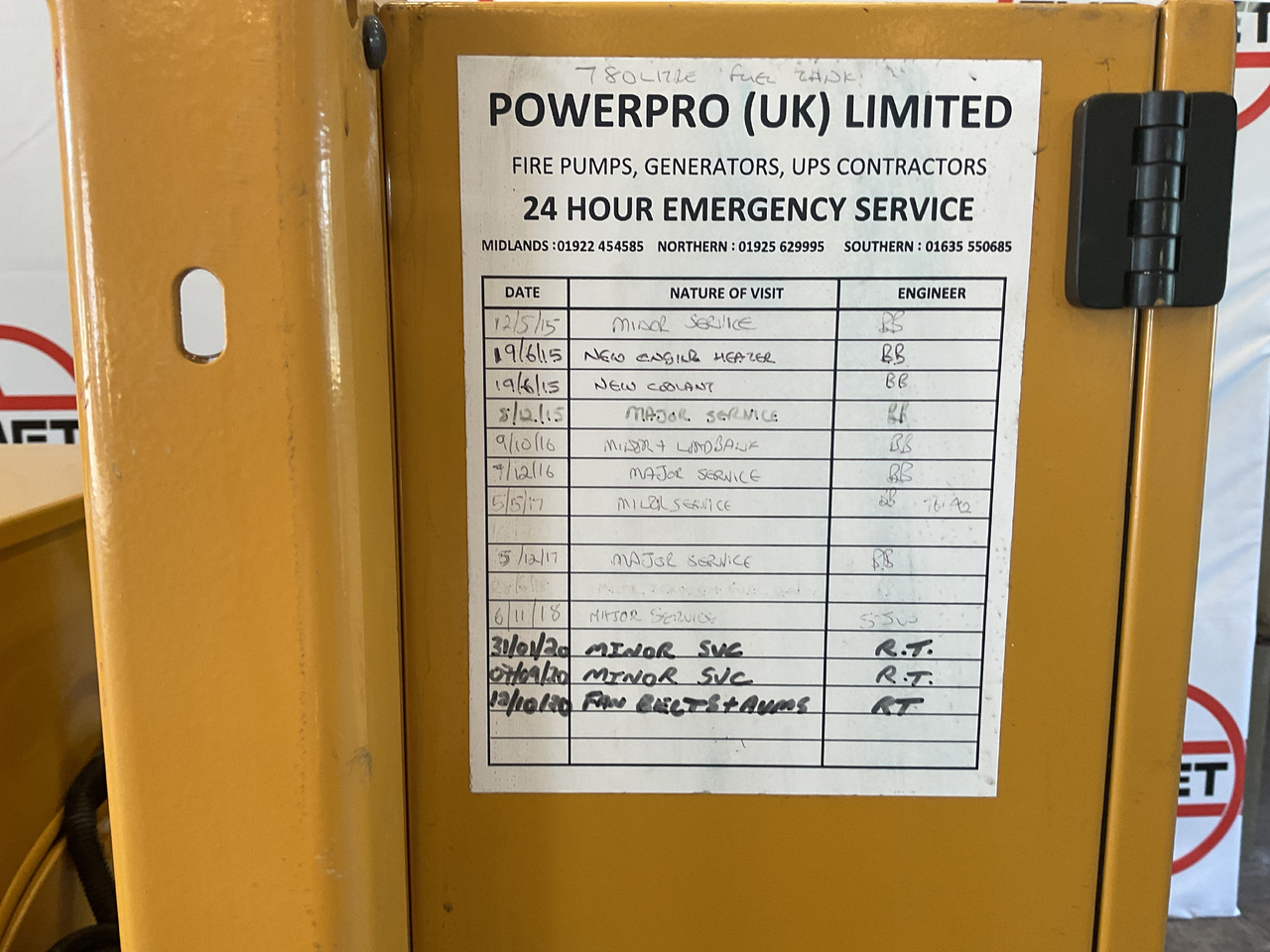 Gerador elétrico nuevo Perkins 2306, 380KVA Generator. Like brand new.: foto 6