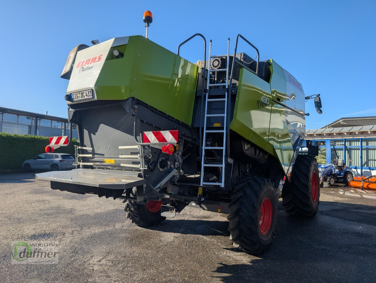 CLAAS Evion 430 Bussines - Ceifeira debulhadora: foto 5 CLAAS Evion 430 Bussines - Ceifeira debulhadora: foto 5