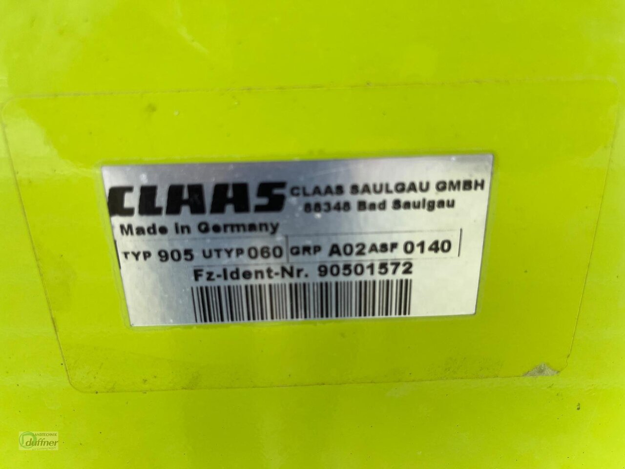CLAAS PU 300 HD L Pro - Acessórios para Colhedora de forragem: foto 4 CLAAS PU 300 HD L Pro - Acessórios para Colhedora de forragem: foto 4