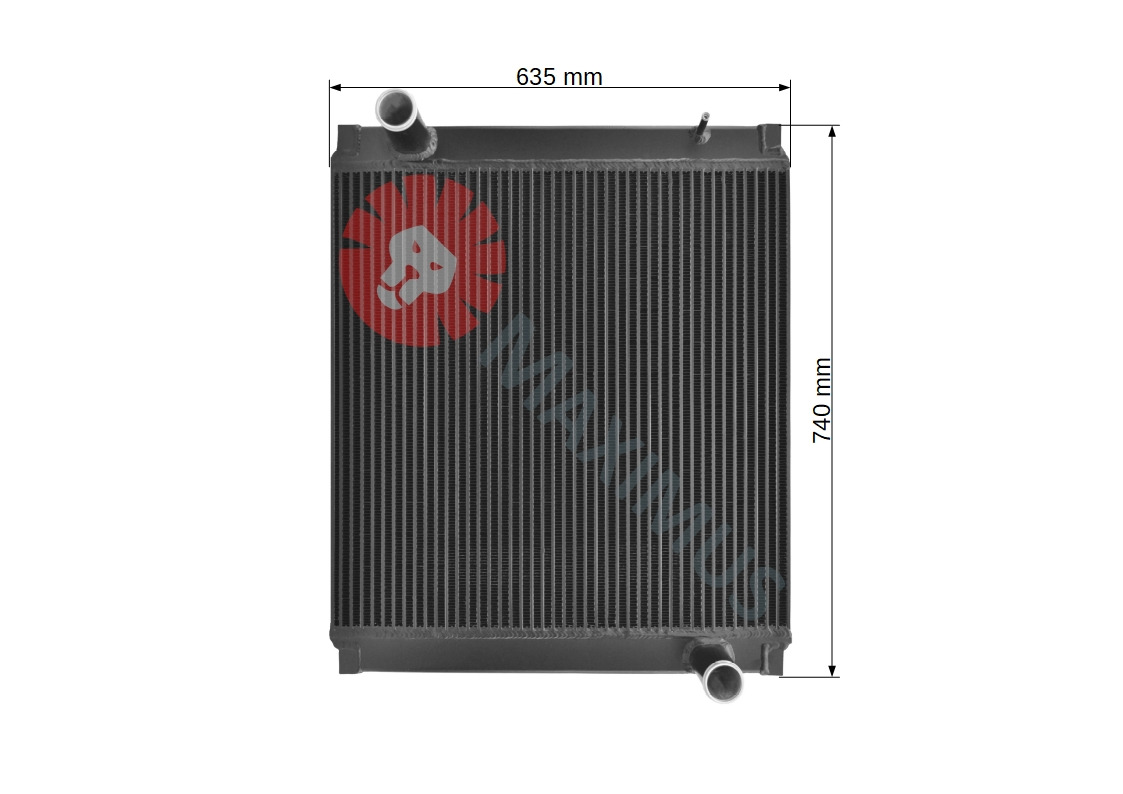 CLAAS AXION 840-810 CMATIC , 850-810 HEXASHIFT , 850-820 HEXASHIFT - Radiador de Trator: foto 2 CLAAS AXION 840-810 CMATIC , 850-810 HEXASHIFT , 850-820 HEXASHIFT - Radiador de Trator: foto 2