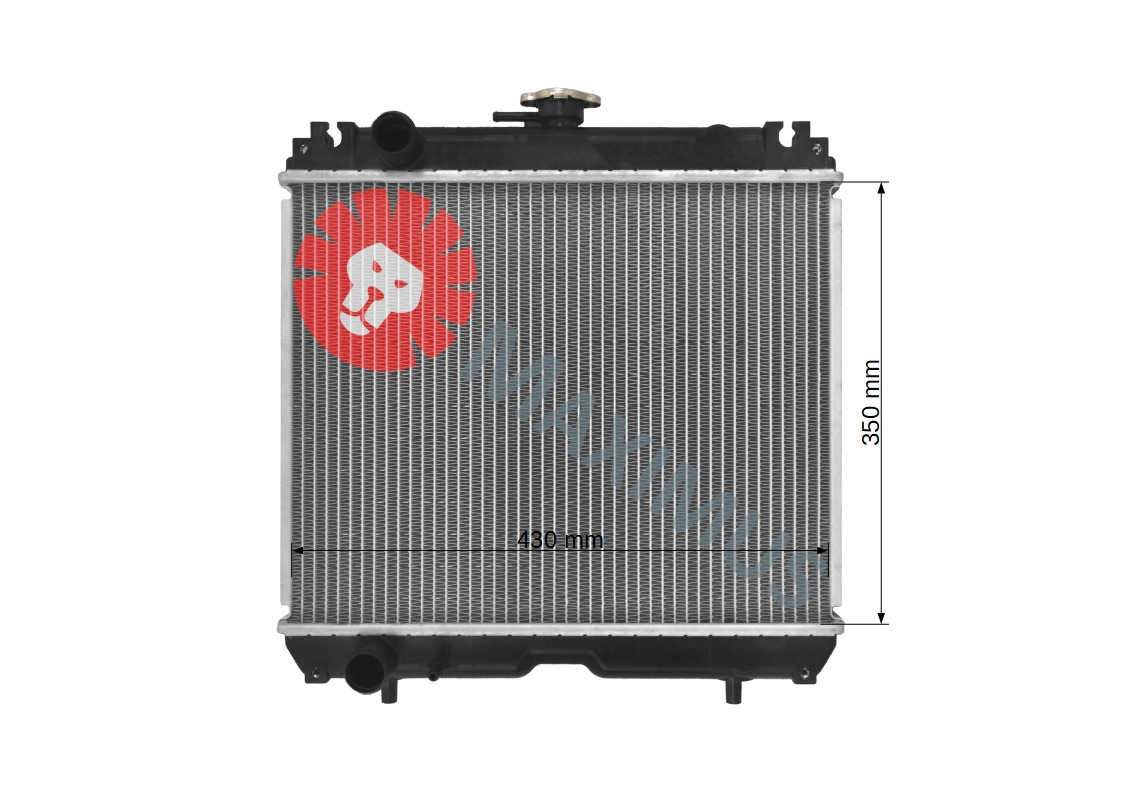 KUBOTA B7500 , B7410 , B7510 , B7610 , - Radiador de Mini trator: foto 2 KUBOTA B7500 , B7410 , B7510 , B7610 , - Radiador de Mini trator: foto 2