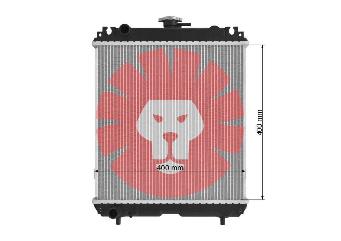 KUBOTA DGW400 - Radiador de Trator: foto 3 KUBOTA DGW400 - Radiador de Trator: foto 3