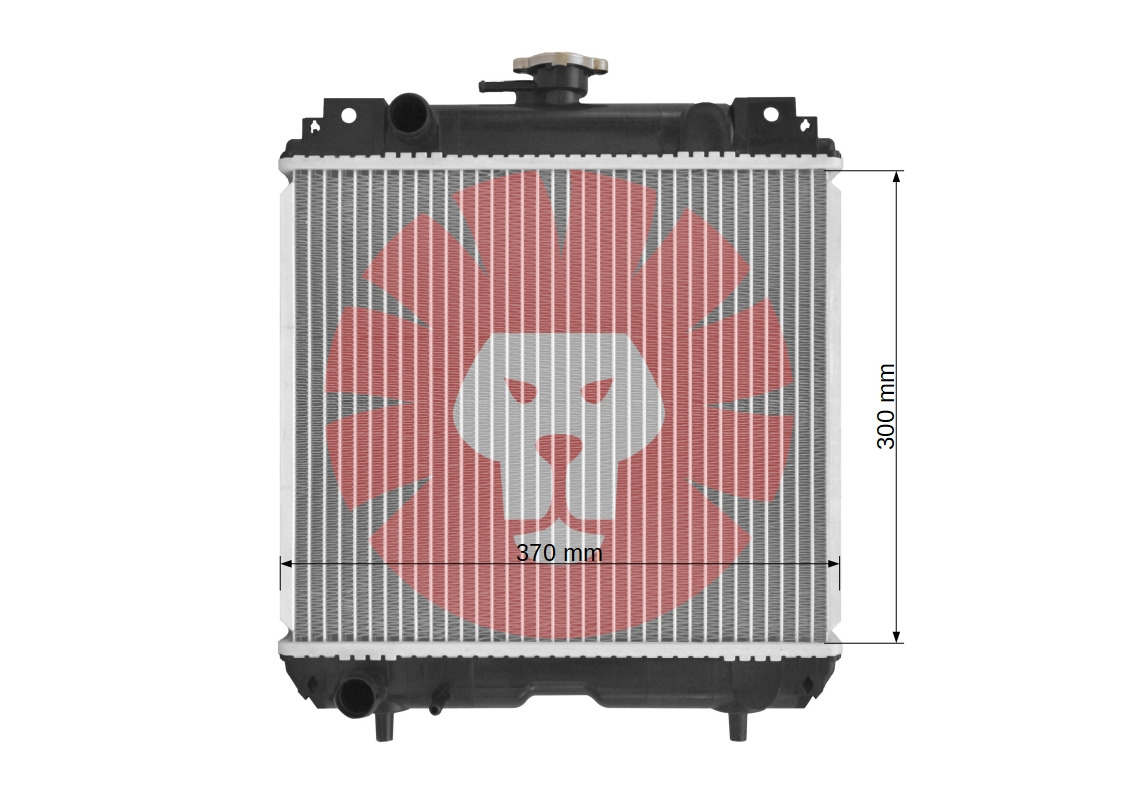 KUBOTA GB13 GB14 GB15 - Radiador de Mini trator: foto 3 KUBOTA GB13 GB14 GB15 - Radiador de Mini trator: foto 3