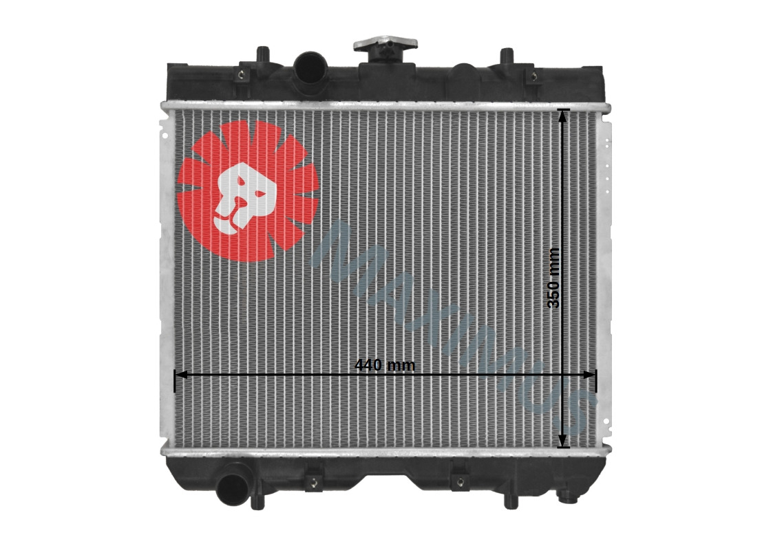 KUBOTA L2600 , L3000 , L4300 , L2800 , L3400 , L3700 - Radiador de Mini trator: foto 2 KUBOTA L2600 , L3000 , L4300 , L2800 , L3400 , L3700 - Radiador de Mini trator: foto 2