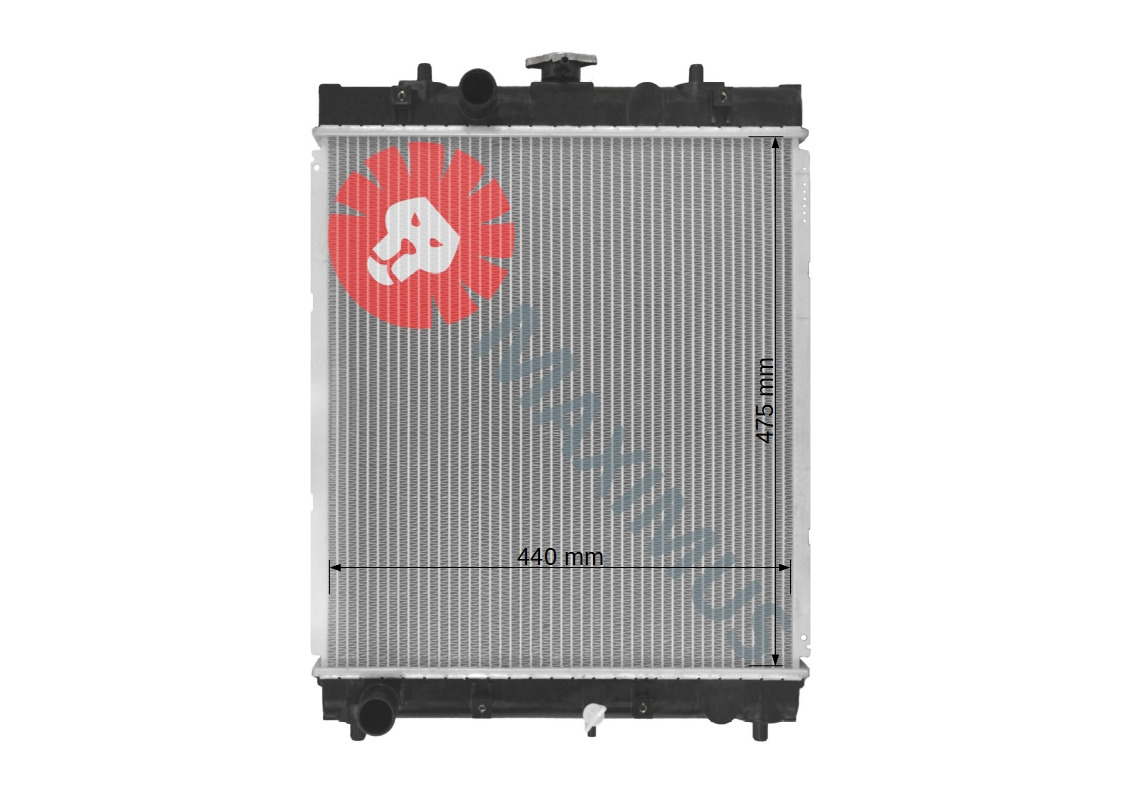 KUBOTA L4400 - Radiador de Mini trator: foto 2 KUBOTA L4400 - Radiador de Mini trator: foto 2