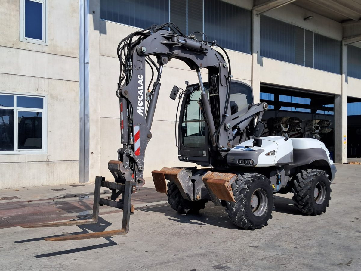 MECALAC 12MTX - Escavadeira de rodas: foto 3 MECALAC 12MTX - Escavadeira de rodas: foto 3