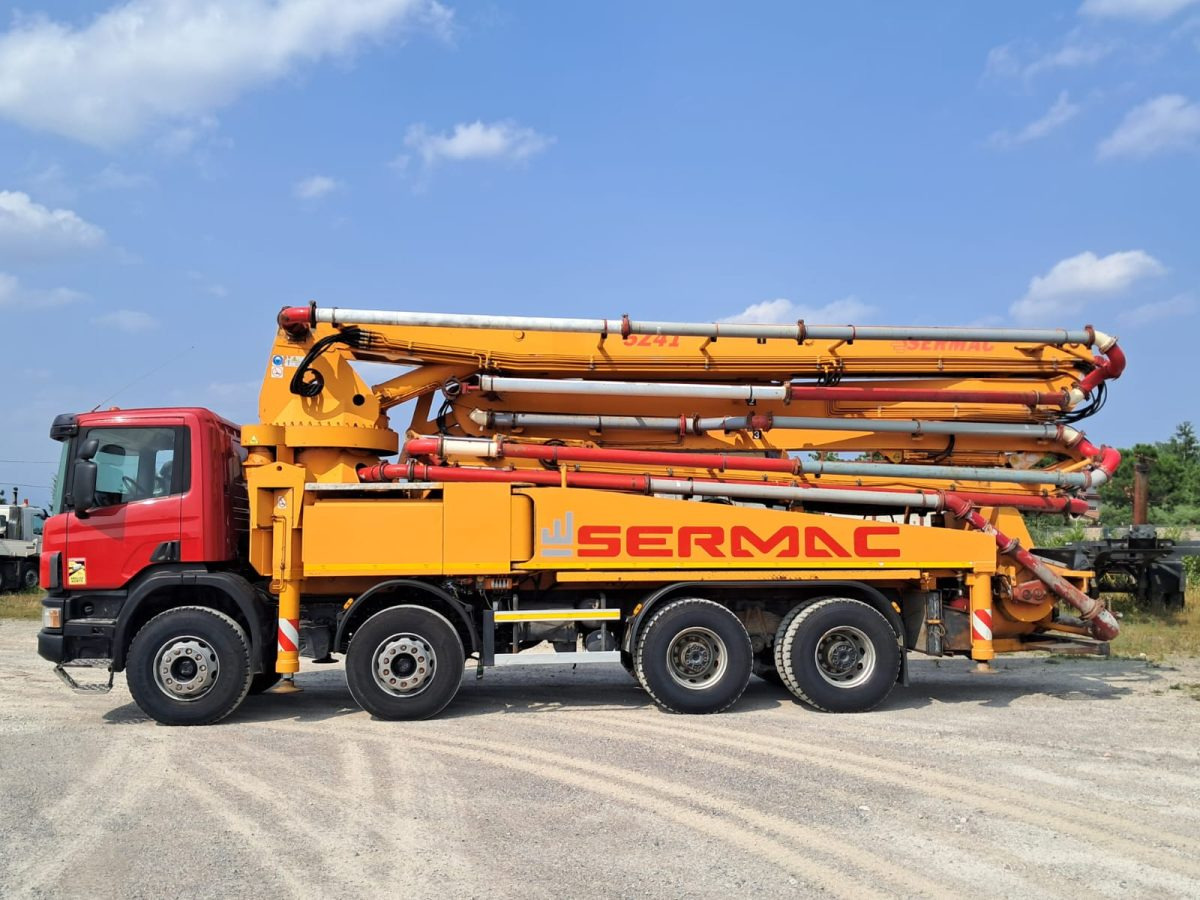 Scania P 114 380 SERMAC 5Z41 - Autobomba de betão: foto 4 Scania P 114 380 SERMAC 5Z41 - Autobomba de betão: foto 4