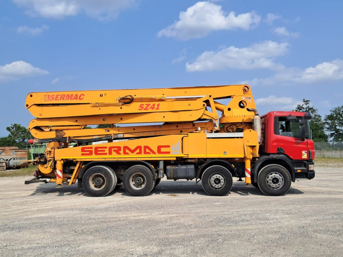 Scania P 114 380 SERMAC 5Z41 - Autobomba de betão: foto 2 Scania P 114 380 SERMAC 5Z41 - Autobomba de betão: foto 2