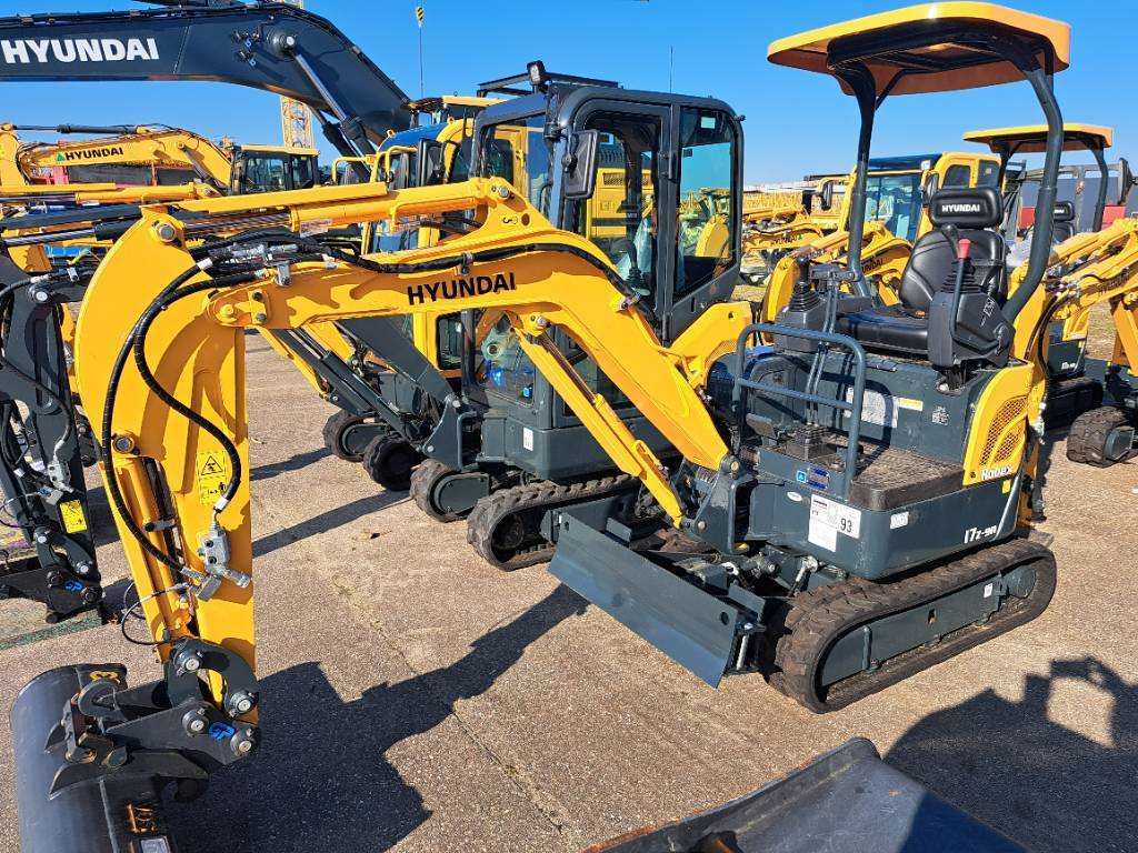 Hyundai R17Z-9AK - Mini escavadeira: foto 1 Hyundai R17Z-9AK - Mini escavadeira: foto 1