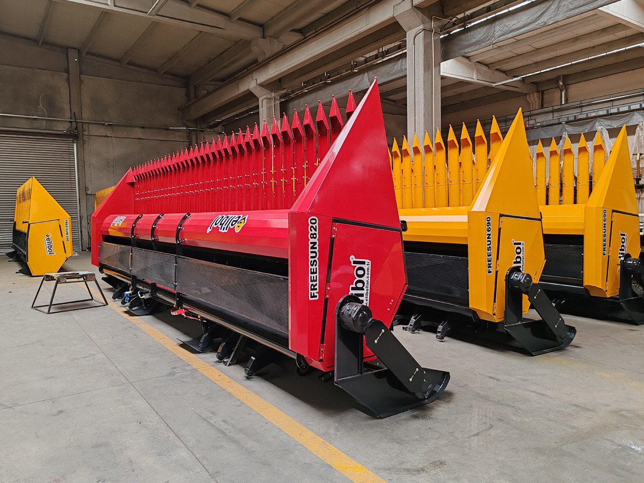 ELİBOL FREESUN 820 ROW INDEPENDENT SUNFLOWER HEADER - Plataforma para colher girassol: foto 3 ELİBOL FREESUN 820 ROW INDEPENDENT SUNFLOWER HEADER - Plataforma para colher girassol: foto 3