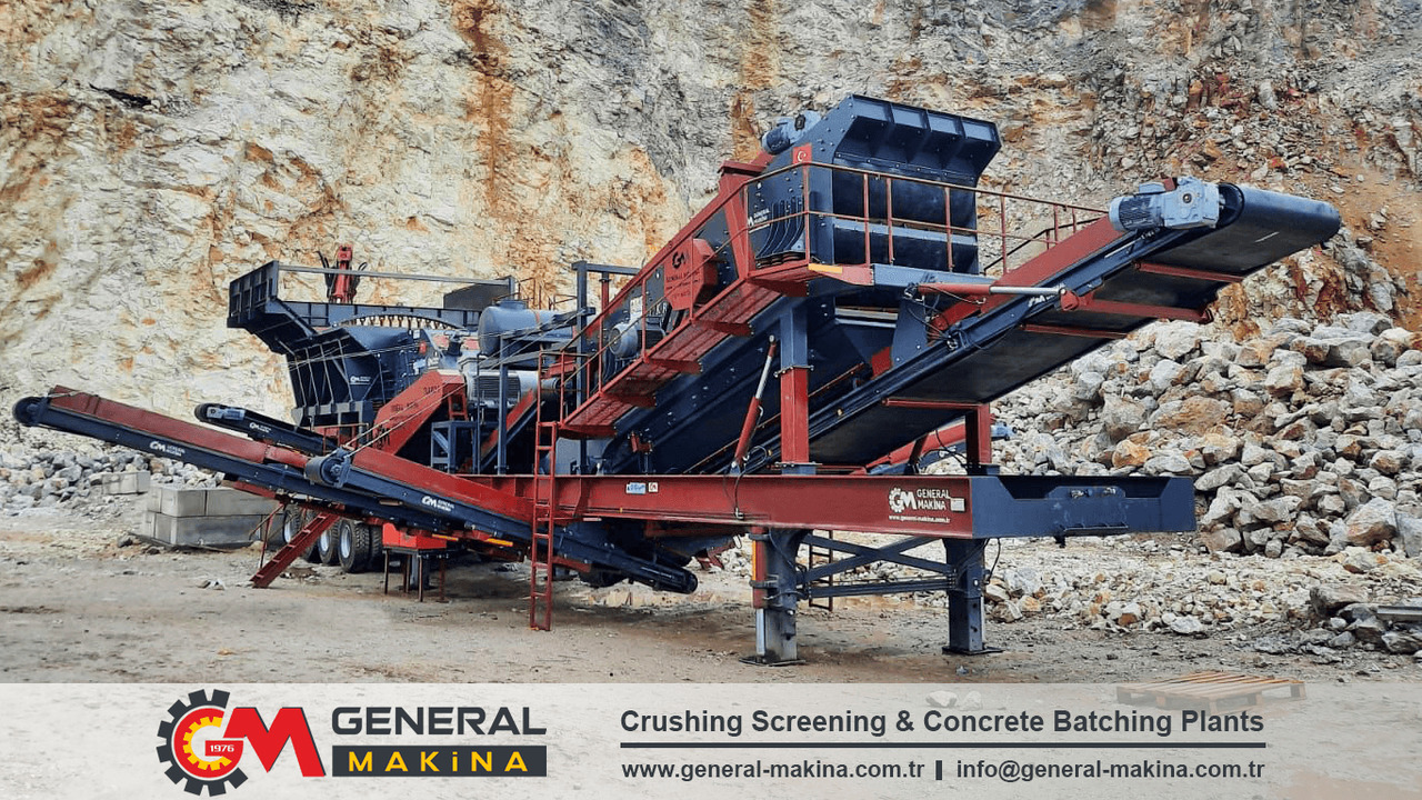 GENERAL MAKİNA Mobile Crushers For Sale - Britadeira móvel: foto 3 GENERAL MAKİNA Mobile Crushers For Sale - Britadeira móvel: foto 3