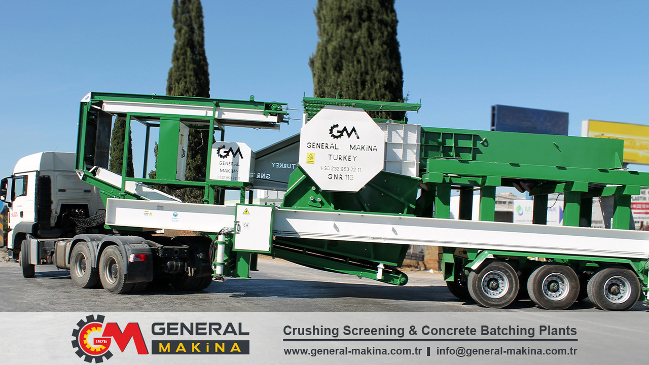 GENERAL MAKİNA Mobile Crushing System With Jaw Crusher - Britador de mandíbula: foto 2 GENERAL MAKİNA Mobile Crushing System With Jaw Crusher - Britador de mandíbula: foto 2