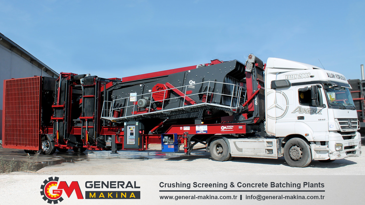 General Makina 1650 Series Compact Sand Machine - Peneira vibratória: foto 4 General Makina 1650 Series Compact Sand Machine - Peneira vibratória: foto 4