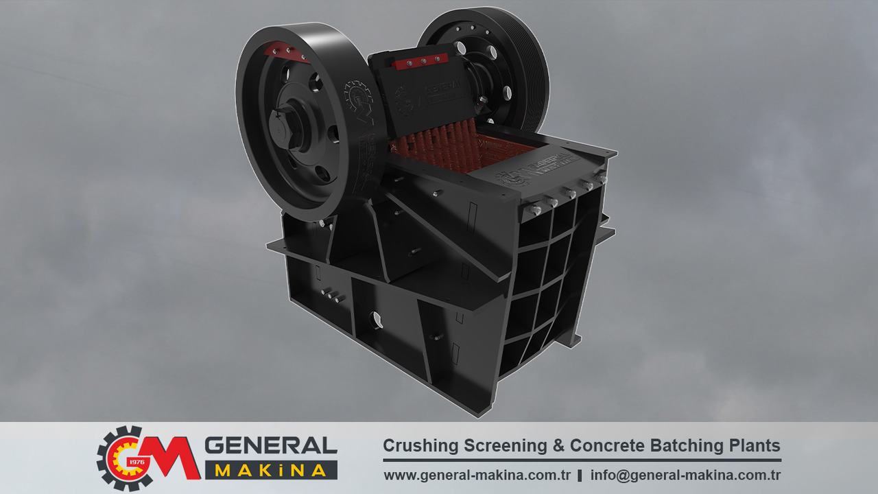 Britador de mandíbula nuevo General Makina High Quality Jaw Crusher Best Price: foto 16
