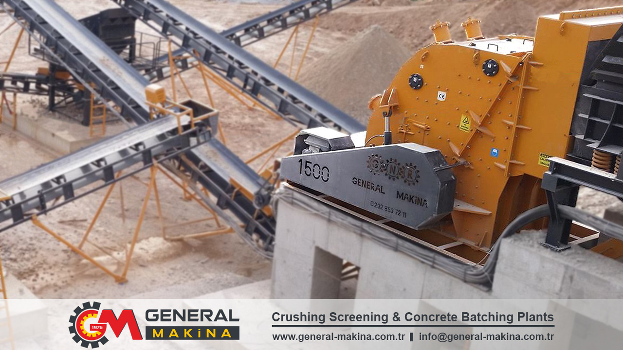 Britador de impacto nuevo General Makina Impact Crusher Exporter: foto 14