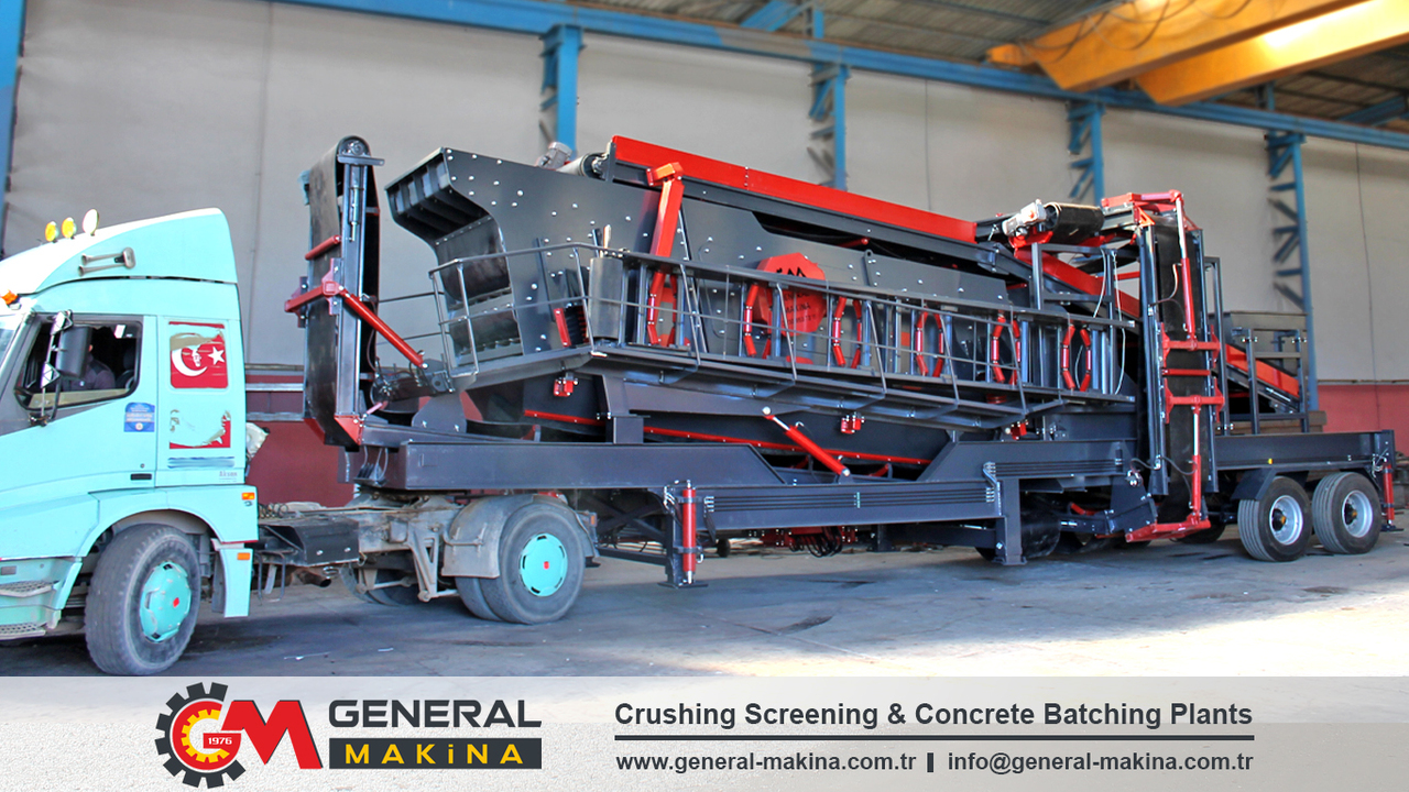 General Makina Mobile Screening Plant For Sale - Peneira vibratória: foto 3 General Makina Mobile Screening Plant For Sale - Peneira vibratória: foto 3