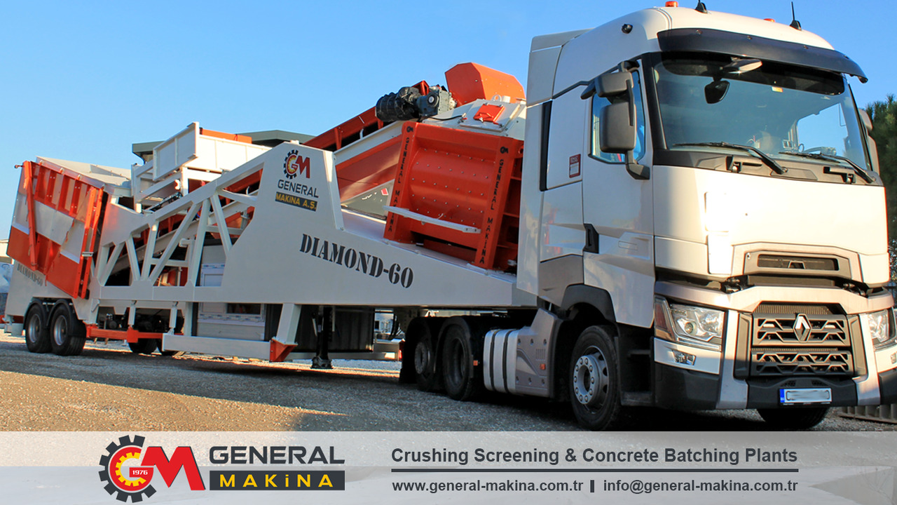 General Makina New Mobile Concrete Batching Plants - Usina de concreto: foto 1 General Makina New Mobile Concrete Batching Plants - Usina de concreto: foto 1