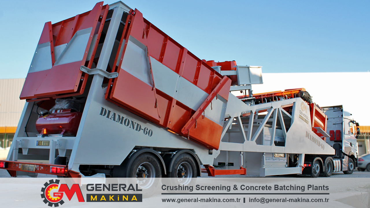 General Makina New Mobile Concrete Batching Plants - Usina de concreto: foto 2 General Makina New Mobile Concrete Batching Plants - Usina de concreto: foto 2