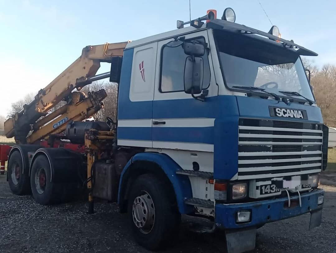 Scania R143-450 V8 Tractor unit with crane - Tractor: foto 3 Scania R143-450 V8 Tractor unit with crane - Tractor: foto 3