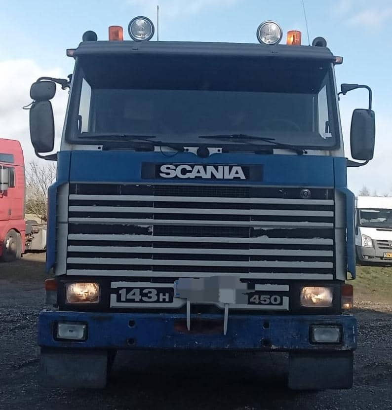 Scania R143-450 V8 Tractor unit with crane - Tractor: foto 1 Scania R143-450 V8 Tractor unit with crane - Tractor: foto 1