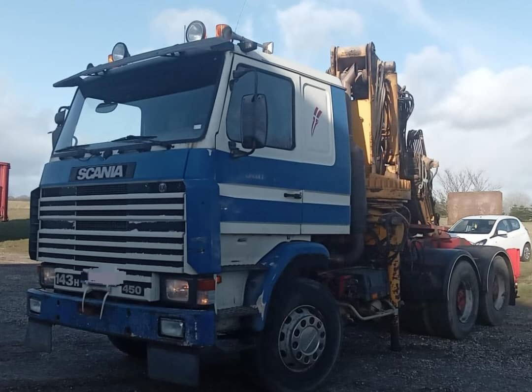 Scania R143-450 V8 Tractor unit with crane - Tractor: foto 2 Scania R143-450 V8 Tractor unit with crane - Tractor: foto 2