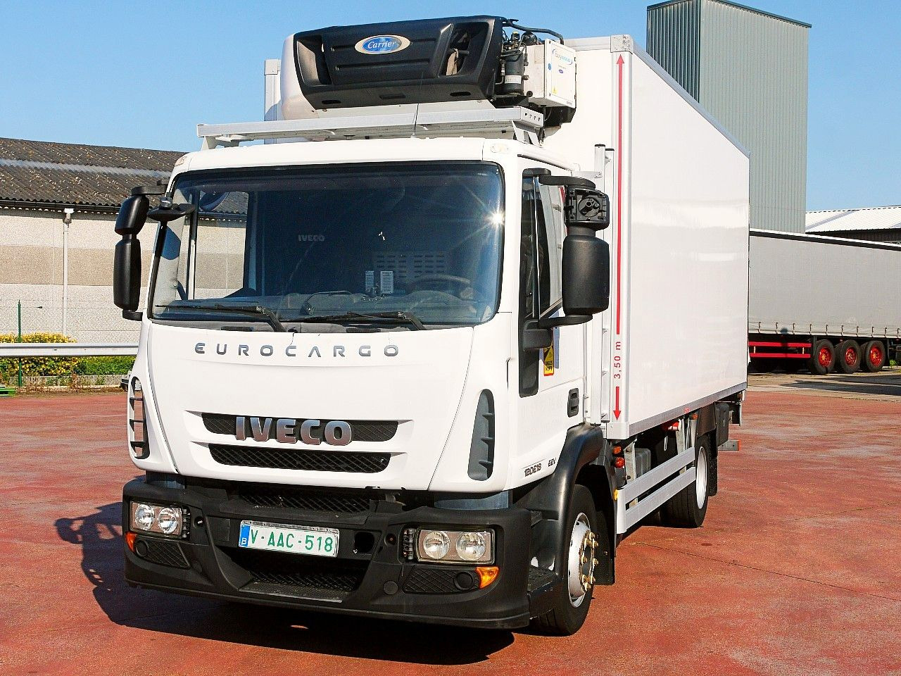 Iveco 120E18 EUROCARGO KUHLKOFFER CARRIER SUPRA 550 - Caminhão frigorífico: foto 5 Iveco 120E18 EUROCARGO KUHLKOFFER CARRIER SUPRA 550 - Caminhão frigorífico: foto 5