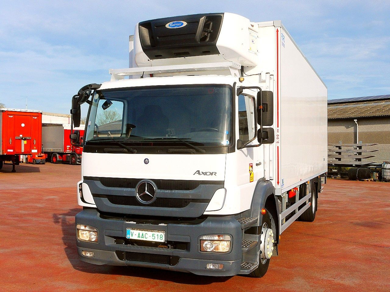 Mercedes-Benz 1829 AXOR KUHOKOFFER CARRIER SUPRA 1150MT A/C - Caminhão frigorífico: foto 5 Mercedes-Benz 1829 AXOR KUHOKOFFER CARRIER SUPRA 1150MT A/C - Caminhão frigorífico: foto 5