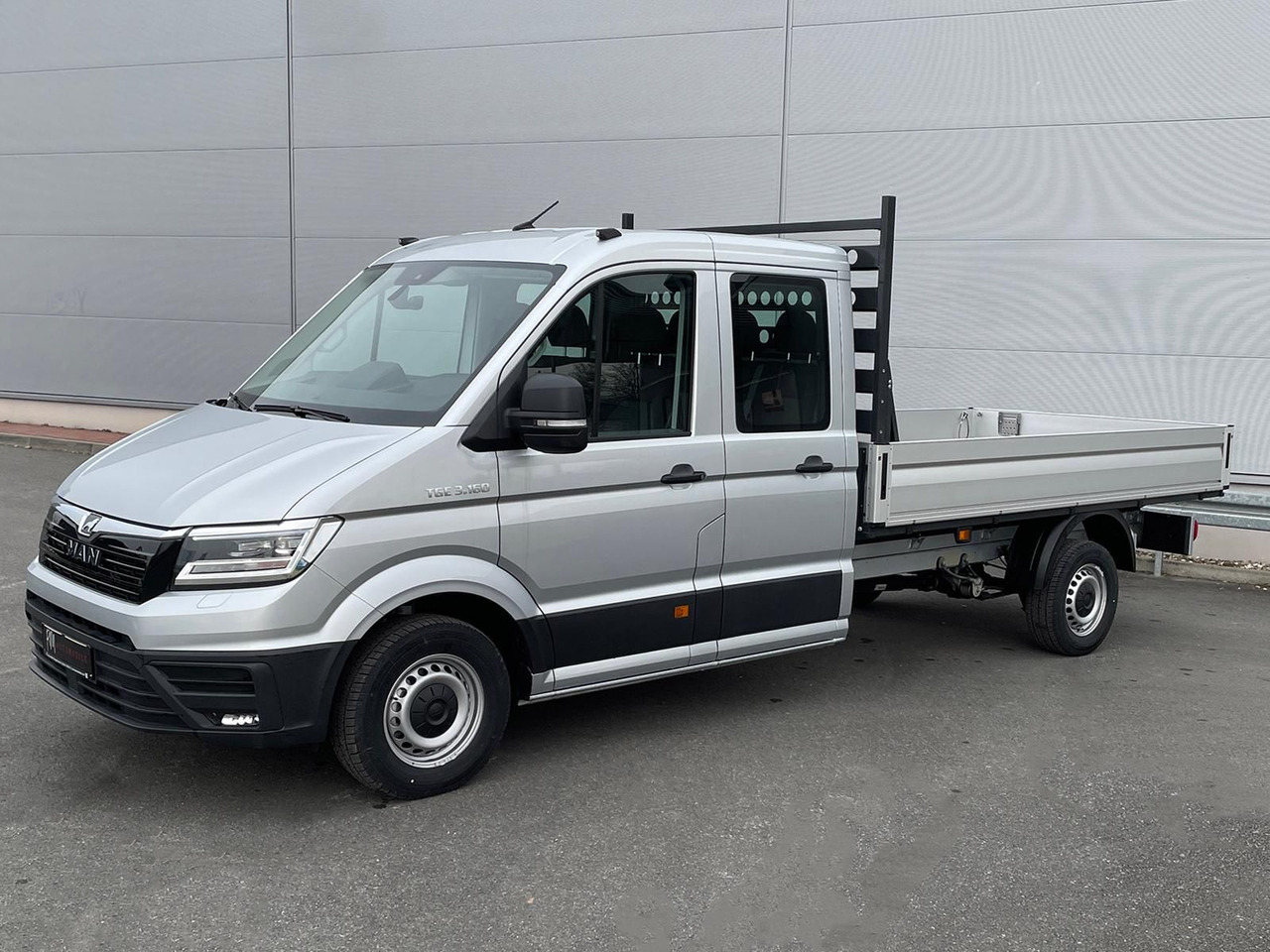 MAN TGE 3.160 Pritsche DOKA LR RWD STANDHZ LED - Furgão caixa aberta, Carrinha cabine dupla: foto 1 MAN TGE 3.160 Pritsche DOKA LR RWD STANDHZ LED - Furgão caixa aberta, Carrinha cabine dupla: foto 1