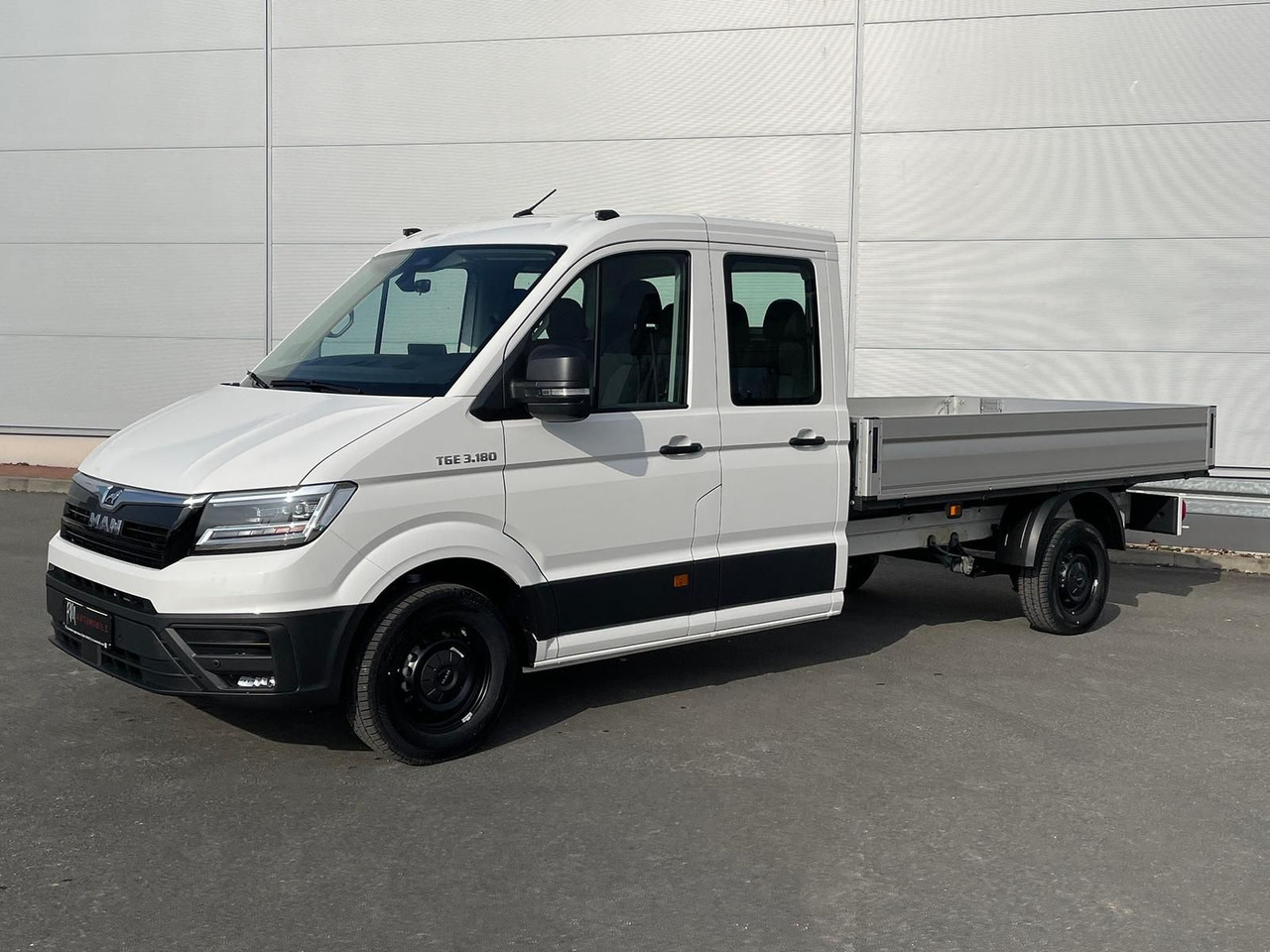 MAN TGE 3.180 Pritsche DOKA LR KAMERA AHK SITZHZ - Furgão caixa aberta, Carrinha cabine dupla: foto 1 MAN TGE 3.180 Pritsche DOKA LR KAMERA AHK SITZHZ - Furgão caixa aberta, Carrinha cabine dupla: foto 1