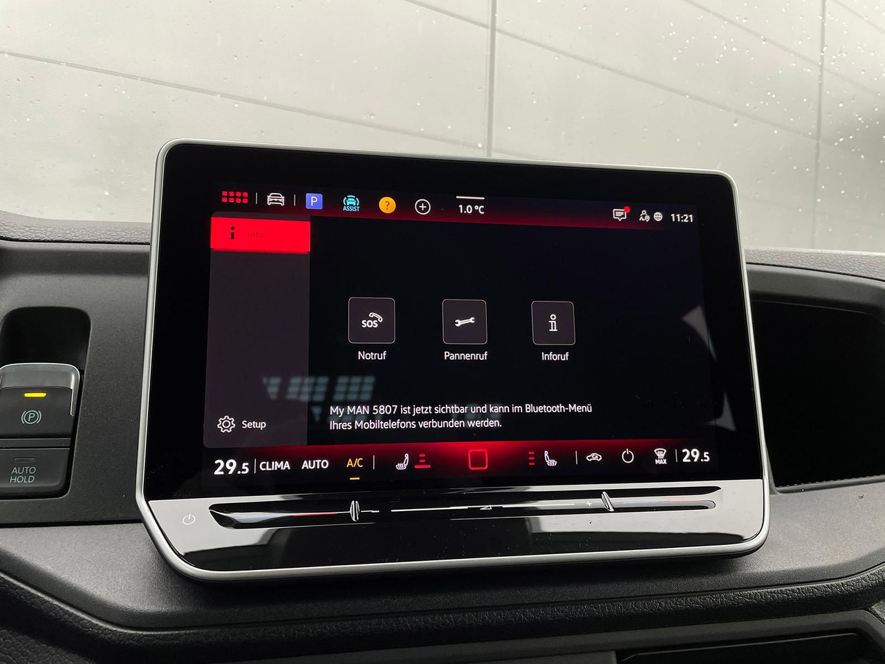 Furgão caixa aberta, Carrinha cabine dupla MAN TGE 3.180 Pritsche DOKA MR STANDHZ AHK TEMP: foto 20 Furgão caixa aberta, Carrinha cabine dupla MAN TGE 3.180 Pritsche DOKA MR STANDHZ AHK TEMP: foto 20